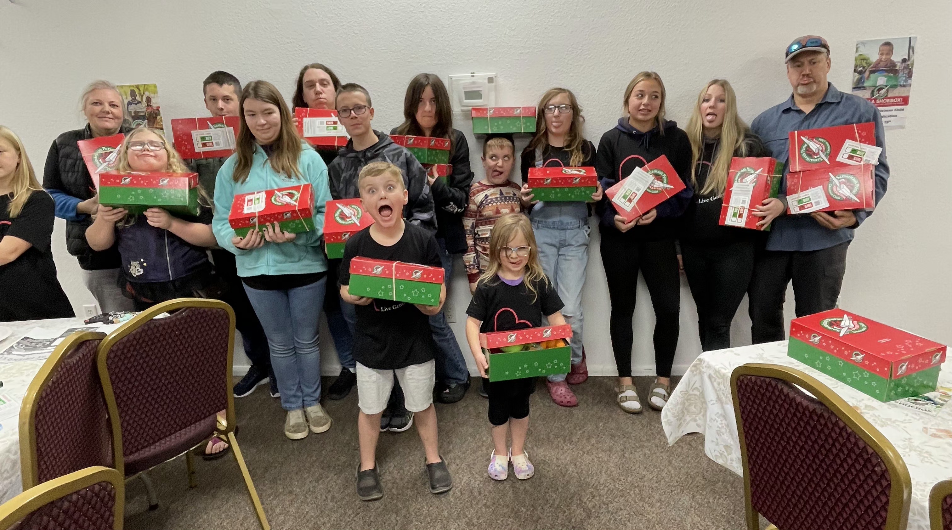 Operation Christmas Child Shoe Boxes