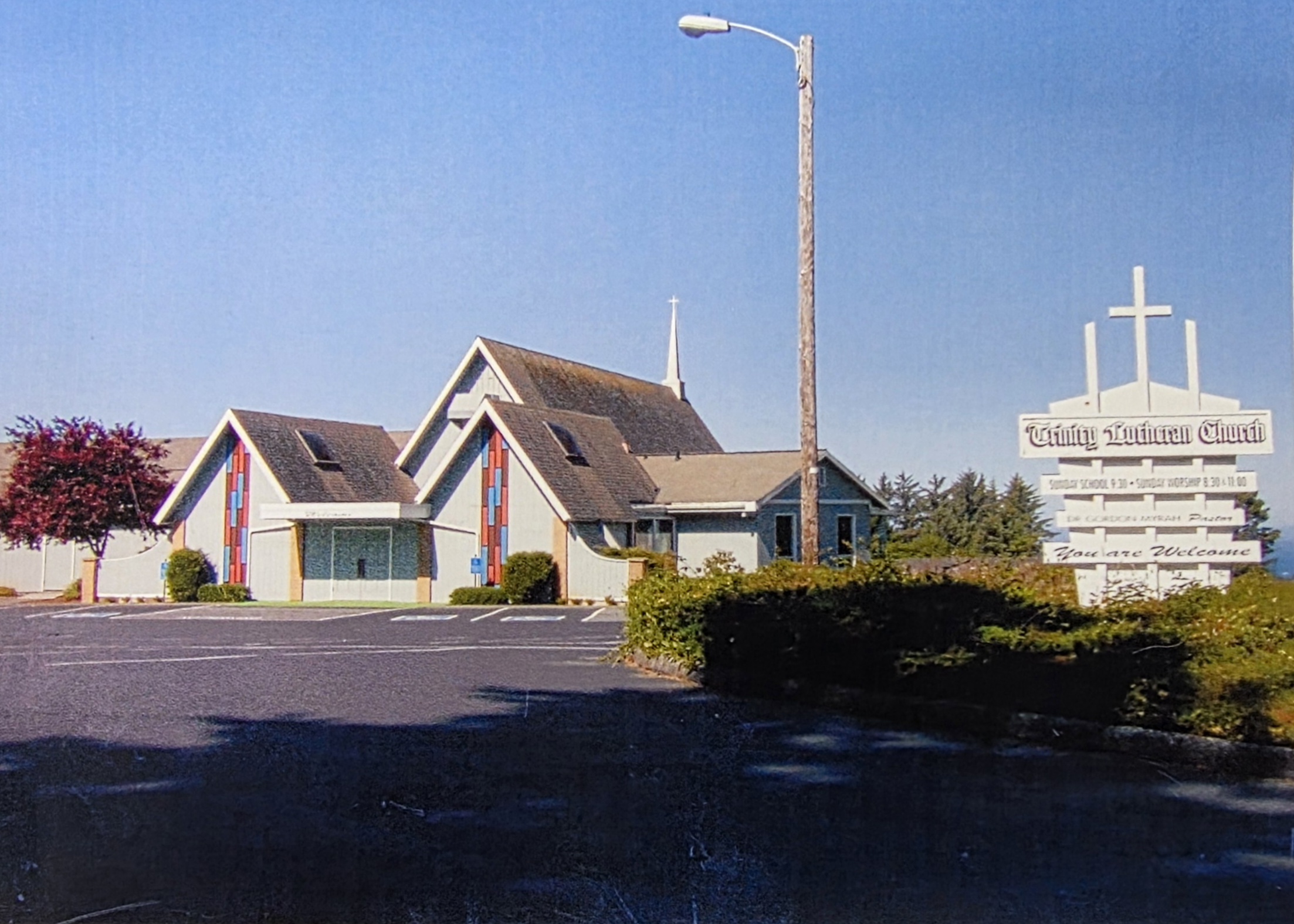 Historical photo of Trinity Lutheran Church roots